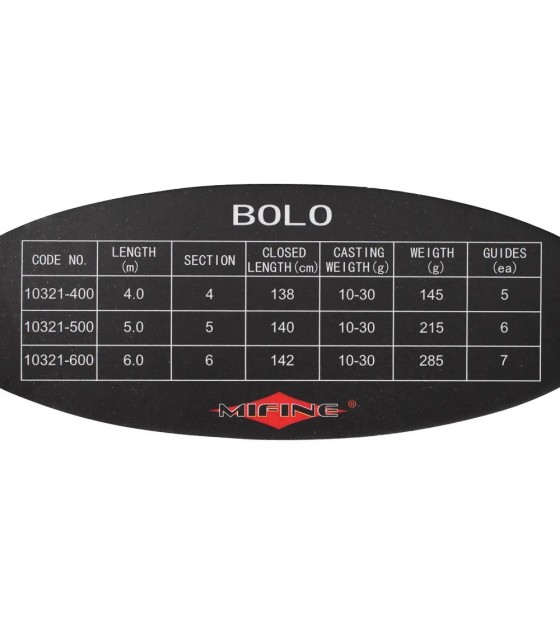 Lanseta MFINE ULTRA LIGHT BOLO SPORT TIB SERIES 6006