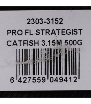 LANSETA PROFL STRATEGIST CATFISH 3,15M 500G