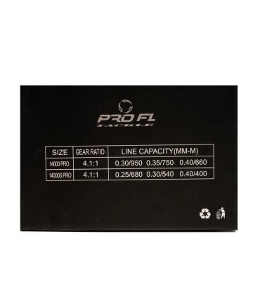 MULINETA PROFL  BlACK CUSTOM STRATEGIST FORCE 14000PRO