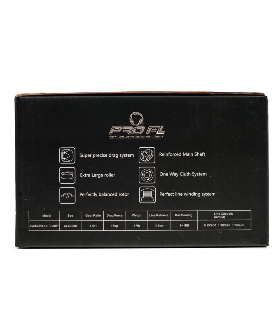 Mulineta PROFL  Carbon Light Carp CLC9000