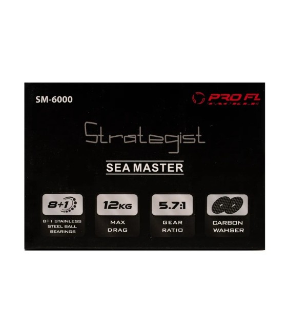 Mulineta PRO FL TACKLE Strategist SEA MASTR SM-6000