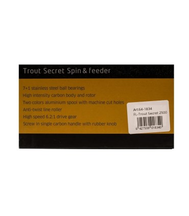 Mulineta PROFL Trout Secret Spin & Feeder CARBON