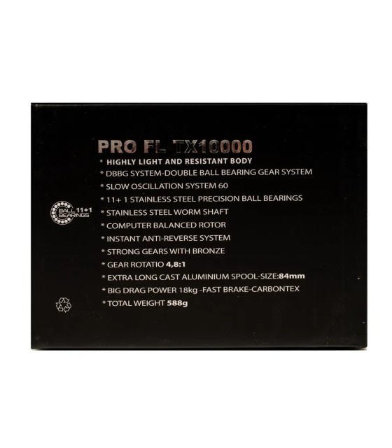 Mulineta PROFL Black Edition TX10000