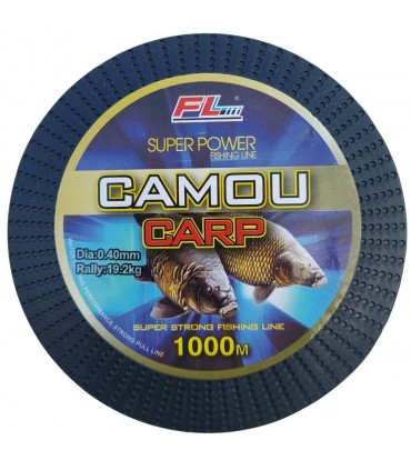 MONOFILAMENT CAMOU CARP 1000M