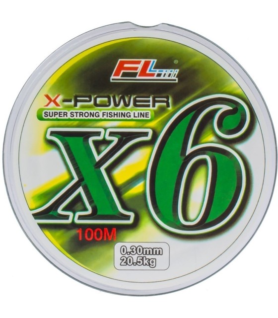 FIR TEXTIL X-POWER PE6X 100M