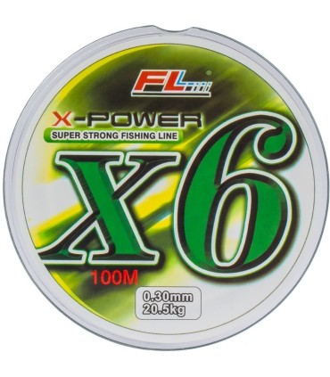 FIR TEXTIL X-POWER PE6X 100M