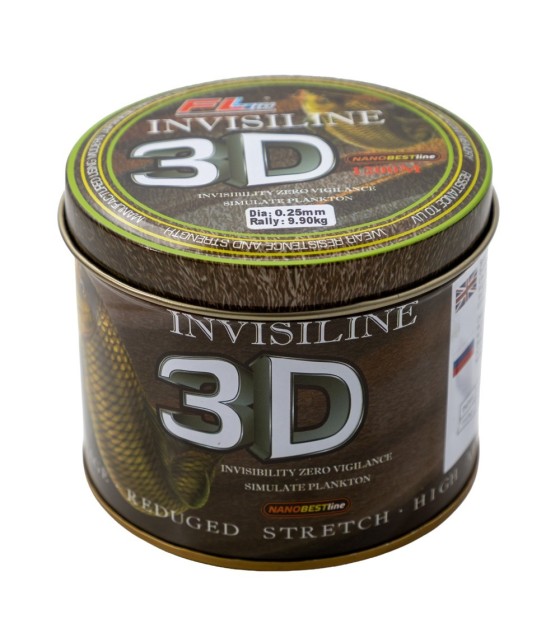MONOFILAMENT INVISILINE 3D 1200M