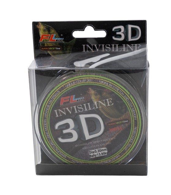 MONOFILAMENT INVISILINE 3D 300M