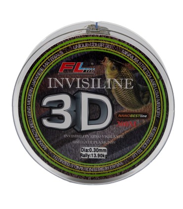 MONOFILAMENT INVISILINE 3D 300M