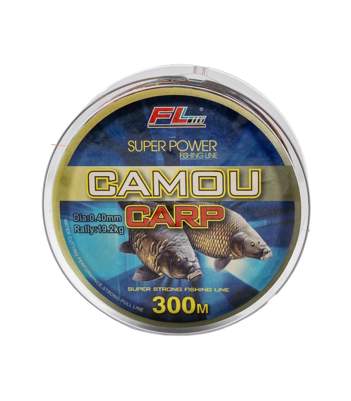 MONOFILAMENT CAMOU CARP 300M