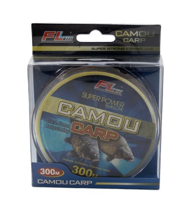 MONOFILAMENT CAMOU CARP 300M