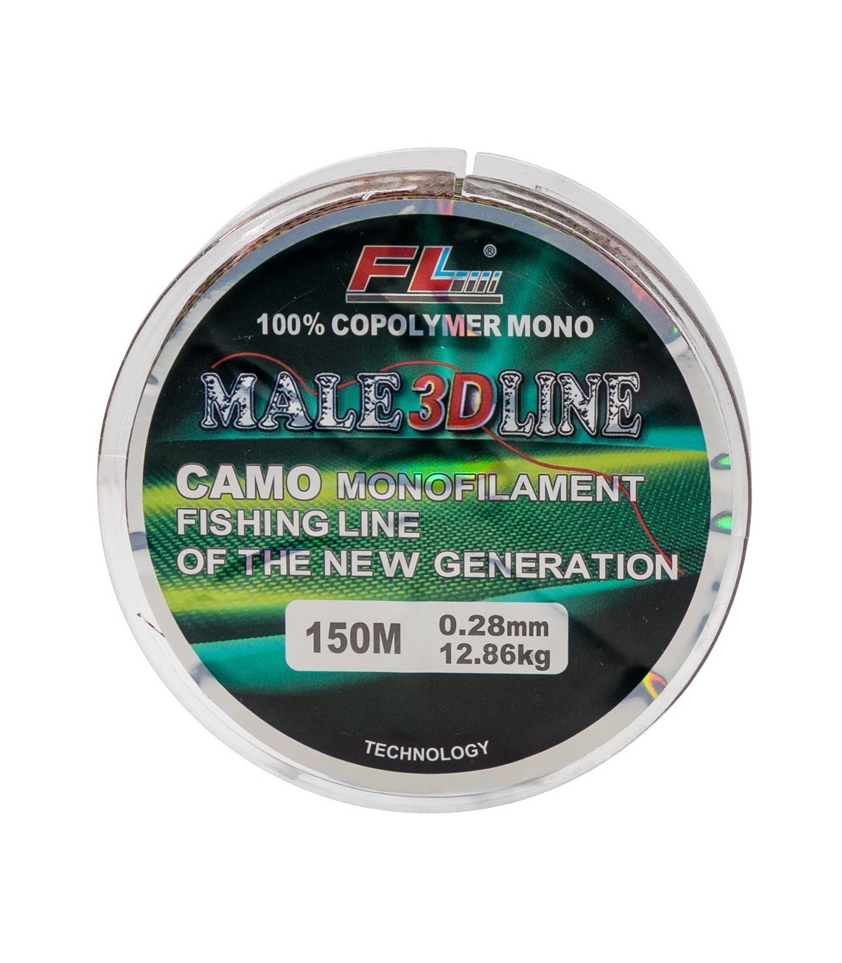 MONOFILAMENT MALE 3D LINE 150M