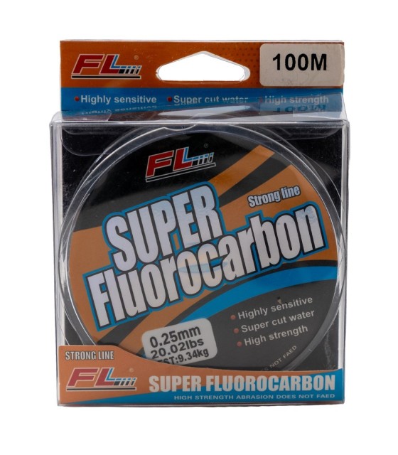 MONOFILAMENT SUPER FLUOROCARBON 100M