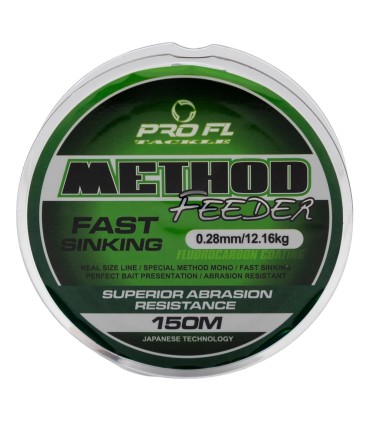 MONOFILAMENT METHOD FEEDER VERDE 150M