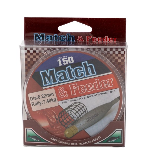 MONOFILAMENT MATCH & FEEDER 150M