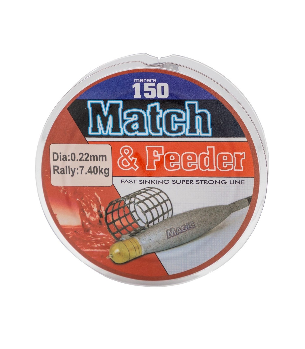 MONOFILAMENT MATCH & FEEDER 150M