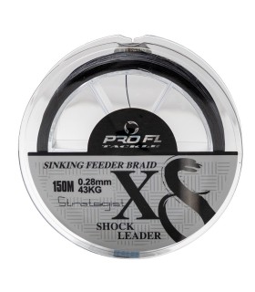 SHOCK LEADER STRATEGIST SINKING FEEDER PE8X 150M