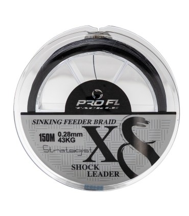 SHOCK LEADER STRATEGIST SINKING FEEDER PE8X 150M