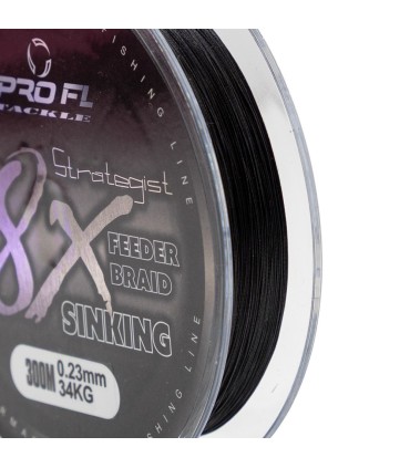 SHOCK LEADER STRATEGIST SINKING FEEDER PE8X 300M