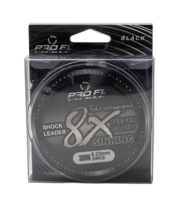 SHOCK LEADER STRATEGIST SINKING FEEDER PE8X 300M