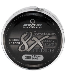 SHOCK LEADER STRATEGIST SINKING FEEDER PE8X 300M