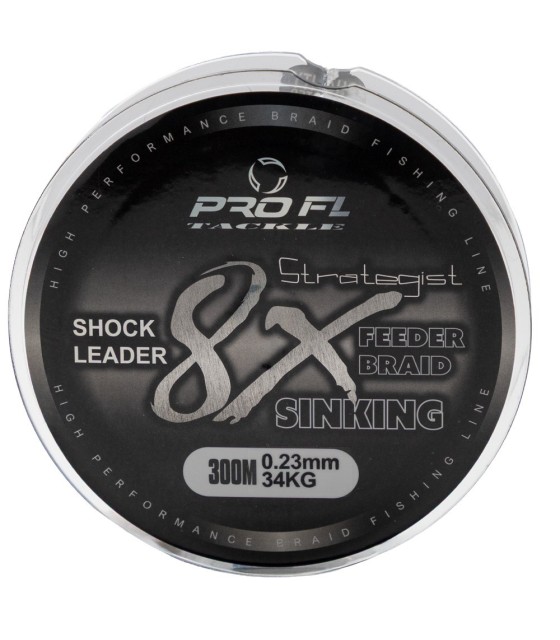 SHOCK LEADER STRATEGIST SINKING FEEDER PE8X 300M