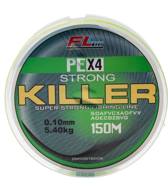 FIR TEXTIL KILLER SPIN PE4X 150M