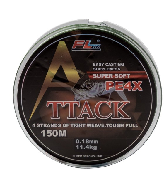 FIR TEXTIL TTACK PE4X 150M