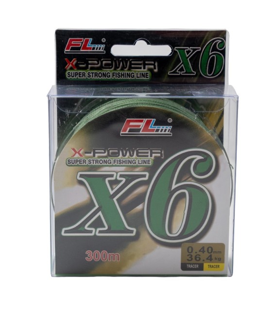 FIR TEXTIL X-POWER PE6X 300M