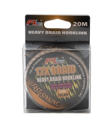 FIR TEXTIL HEAVY BRAID HOOKLINE MARO PE12X 20M