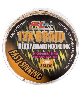 FIR TEXTIL HEAVY BRAID HOOKLINE MARO PE12X 20M