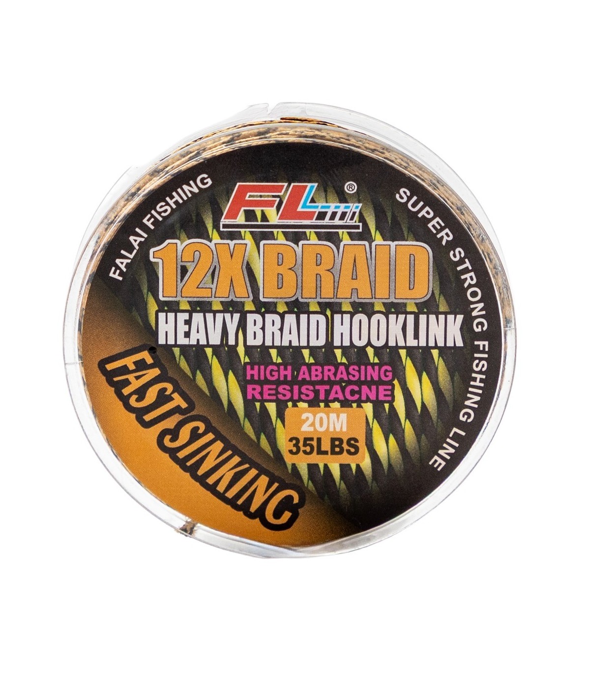 FIR TEXTIL HEAVY BRAID HOOKLINE MARO PE12X 20M