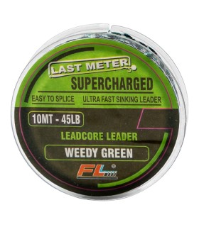 LEADCORE SUPER CHARGED WEEDY GREEN 10M