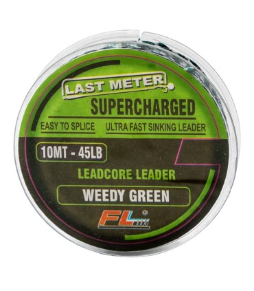 LEADCORE SUPER CHARGED WEEDY GREEN 10M