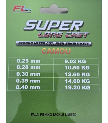 MONOFILAMENT SUPER LONG CAST 300M