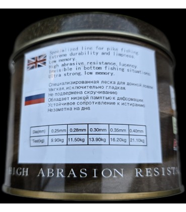 MONOFILAMENT INVISILINE 3D 1200M