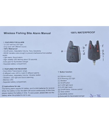 SET AVERTIZORI CU STATIE FL JY-76-4+1+LAMPA CORT