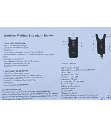 SET AVERTIZORI CU STATIE FL JY-71-6