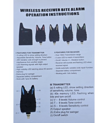 SET AVERTIZORI CU STATIE FL JY-57-SWK