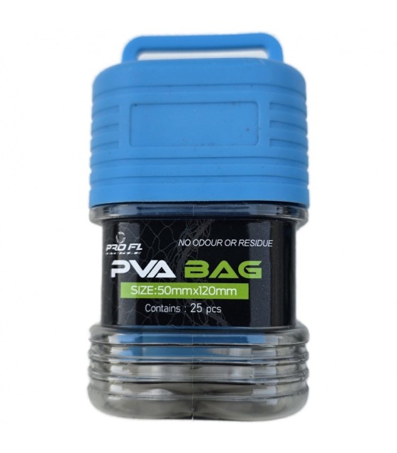 SET INCARCATOR CU 25 PUNGI SOLUBILE PVA 50mm x 120mm PROFL