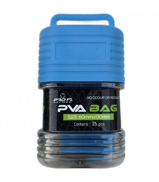 SET INCARCATOR CU 25 PUNGI SOLUBILE PVA 60mm x 130mm PROFL