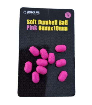 SOFT DUMBELL BALL PROFL PINK