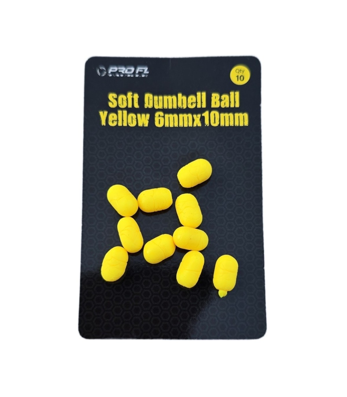 SOFT DUMBELL BALL PROFL GALBEN