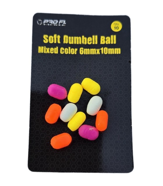 SOFT DUMBELL BALL PROFL MULTICOLOR