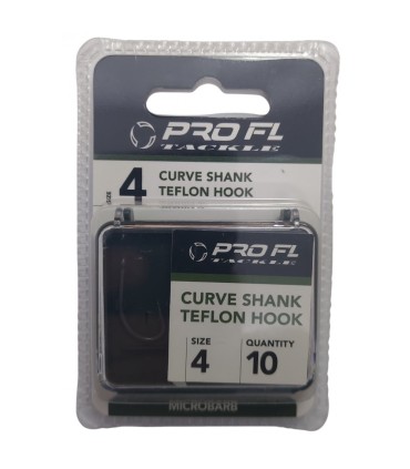 CARLIGE CURVE SHANK TEFLON  MICROBARB PROFL