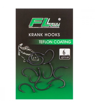 CARLIGE CRAP KRANK HOOKS TEFLON FL