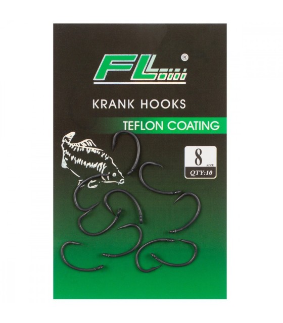 CARLIGE CRAP KRANK HOOKS TEFLON FL
