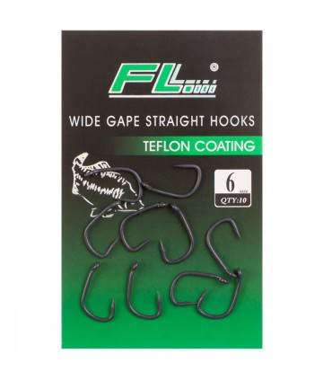 CARLIGE CRAP WIDE GAPE HOOKS TEFLON PROFL