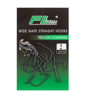 CARLIGE CRAP WIDE GAPE HOOKS TEFLON PROFL