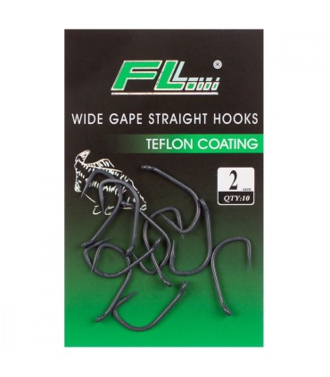 CARLIGE CRAP WIDE GAPE HOOKS TEFLON PROFL
